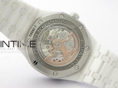 Royal Oak Perpetual Calendar 26579CB White Ceramic APSF Best Edition on White Ceramic Bracelet A5134 V3