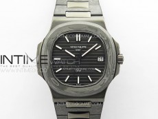 Nautilus 5711 DIW Carbon DIWF 1:1 Best Edition Black Textured Dial on Carbon/PVD Bracelet 324CS