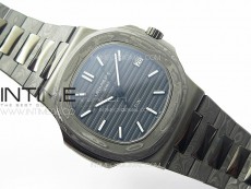 Nautilus 5711 DIW Carbon DIWF 1:1 Best Edition Black Textured Dial on Carbon/PVD Bracelet 324CS