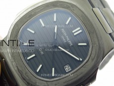 Nautilus 5711 DIW Carbon DIWF 1:1 Best Edition Black Textured Dial on Carbon/PVD Bracelet 324CS