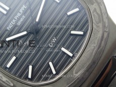 Nautilus 5711 DIW Carbon DIWF 1:1 Best Edition Black Textured Dial on Carbon/PVD Bracelet 324CS