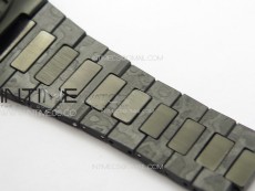 Nautilus 5711 DIW Carbon DIWF 1:1 Best Edition Black Textured Dial on Carbon/PVD Bracelet 324CS