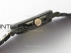 Nautilus 5711 DIW Carbon DIWF 1:1 Best Edition Black Textured Dial on Carbon/RG Bracelet 324CS