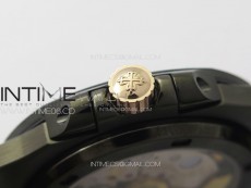 Nautilus 5711 DIW Carbon DIWF 1:1 Best Edition Black Textured Dial on Carbon/RG Bracelet 324CS