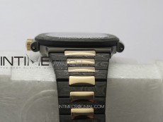 Nautilus 5711 DIW Carbon DIWF 1:1 Best Edition Black Textured Dial on Carbon/RG Bracelet 324CS