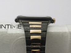 Nautilus 5711 DIW Carbon DIWF 1:1 Best Edition Black Textured Dial on Carbon/RG Bracelet 324CS