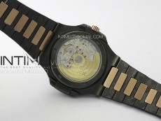 Nautilus 5711 DIW Carbon DIWF 1:1 Best Edition Black Textured Dial on Carbon/RG Bracelet 324CS