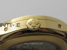 Annual Calendar Moonphase 5396 RG ZF 1:1 Best Edition Blue Dial T Crystal Markers on Blue Leather Strap A324
