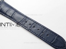 Annual Calendar Moonphase 5396 SS PPF 1:1 Best Edition White Dial on Black Leather Strap A324