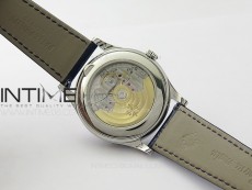 Annual Calendar Moonphase 5396 SS PPF 1:1 Best Edition White Dial on Black Leather Strap A324