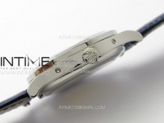 Annual Calendar Moonphase 5396 SS PPF 1:1 Best Edition White Dial on Black Leather Strap A324