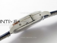 Annual Calendar Moonphase 5396 SS PPF 1:1 Best Edition White Dial on Black Leather Strap A324