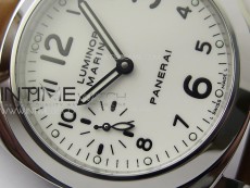 PAM1113 V HWF 1:1 Best Edition White Dial on Brown Leather Strap A6497