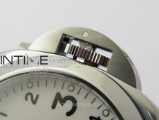 PAM1113 V HWF 1:1 Best Edition White Dial on Brown Leather Strap A6497