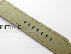 PAM1113 V HWF 1:1 Best Edition White Dial on Brown Leather Strap A6497