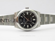 Oyster Perpetual 41mm 124300 904L Steel GMF 1:1 Best Edition Black Dial on SS Bracelet VR3230 V2
