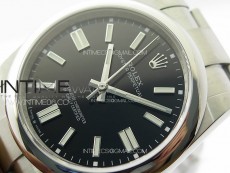 Oyster Perpetual 41mm 124300 904L Steel GMF 1:1 Best Edition Black Dial on SS Bracelet VR3230 V2