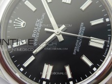 Oyster Perpetual 41mm 124300 904L Steel GMF 1:1 Best Edition Black Dial on SS Bracelet VR3230 V2