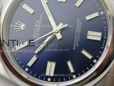 Oyster Perpetual 41mm 124300 904L Steel GMF 1:1 Best Edition Blue Dial on SS Bracelet VR3230 V2