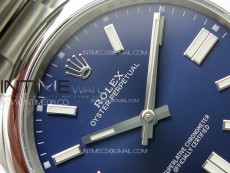 Oyster Perpetual 41mm 124300 904L Steel GMF 1:1 Best Edition Blue Dial on SS Bracelet VR3230 V2