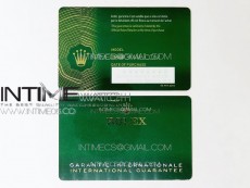 2022 Rolex New Version Bag and Card