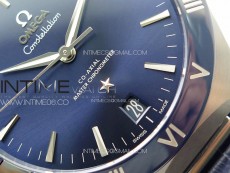 Constellation 41mm Blue Ceramic Bezel SS VSF 1:1 Best Edition Blue Dial on SS Bracelet A8900