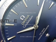 Constellation 41mm Blue Ceramic Bezel SS VSF 1:1 Best Edition Blue Dial on SS Bracelet A8900