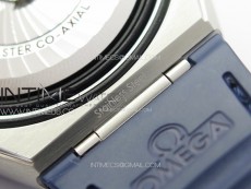 Constellation 41mm Blue Ceramic Bezel SS VSF 1:1 Best Edition Blue Dial on SS Bracelet A8900