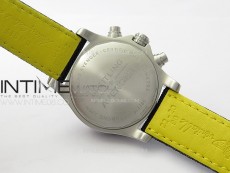 Avenger Chrono SS Red Second hand B50 Black Dial on Black Nylon Strap A7750