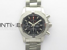Avenger Chrono SS Red Second hand B50 Black Dial on SS Bracelet A7750