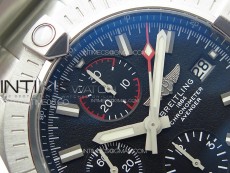Avenger Chrono SS Red Second hand B50 Black Dial on SS Bracelet A7750