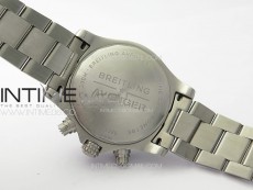 Avenger Chrono SS Red Second hand B50 Black Dial on SS Bracelet A7750