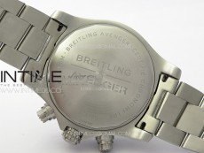 Avenger Chrono SS Red Second hand B50 Black Dial on SS Bracelet A7750