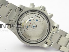 Avenger Chrono SS Red Second hand B50 Black Dial on SS Bracelet A7750