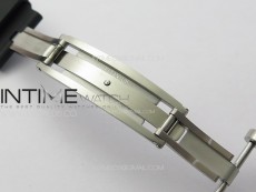 RM001 Satin-polished steel Real PR YSF Skeleton Dial on black Rubber Strap Asian Tourbillon