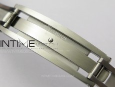 RM001 Satin-polished steel Real PR YSF Skeleton Dial on black Rubber Strap Asian Tourbillon
