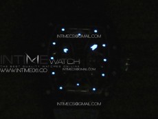 RM053-01 Real Forge Carbon YSF Best Edition Skeleton Dial on Blue Rubber Strap Asian Tourbillon
