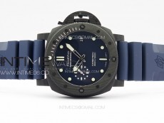 PAM1232 Carbotech 44mm VSF Best Edition Blue Dial Blue Markers on Blue Rubber Strap P.9010 Clone