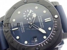 PAM1232 Carbotech 44mm VSF Best Edition Blue Dial Blue Markers on Blue Rubber Strap P.9010 Clone