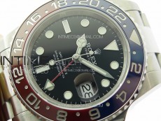 GMT-Master II 126710 Red/Blue Ceramic Bezel 904L SS GMF 1:1 Best Edition Black Dial on 904L Oyster Bracelet VR3285 V5