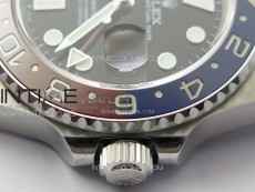 GMT-Master II 126710 Red/Blue Ceramic Bezel 904L SS GMF 1:1 Best Edition Black Dial on 904L Oyster Bracelet VR3285 V5