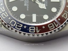 GMT-Master II 126710 Red/Blue Ceramic Bezel 904L SS GMF 1:1 Best Edition Black Dial on 904L Oyster Bracelet VR3285 V5