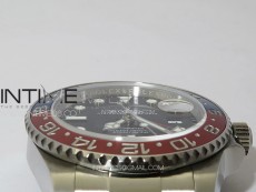 GMT-Master II 126710 Red/Blue Ceramic Bezel 904L SS GMF 1:1 Best Edition Black Dial on 904L Oyster Bracelet VR3285 V5