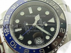 GMT-Master II 126710 Black/Blue Ceramic Bezel 904L SS GMF 1:1 Best Edition Black Dial on 904L Oyster Bracelet VR3285 V5