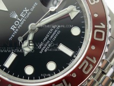 GMT-Master II 126710 Red/Blue Ceramic Bezel 904L SS GMF 1:1 Best Edition Black Dial on 904L Jubilee Bracelet VR3285 V5