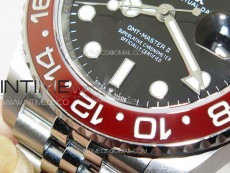 GMT-Master II 126710 Red/Blue Ceramic Bezel 904L SS GMF 1:1 Best Edition Black Dial on 904L Jubilee Bracelet VR3285 V5