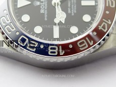 GMT-Master II 126710 Red/Blue Ceramic Bezel 904L SS GMF 1:1 Best Edition Black Dial on 904L Jubilee Bracelet VR3285 V5