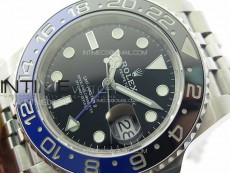 GMT-Master II 126710 Black/Blue Ceramic Bezel 904L SS GMF 1:1 Best Edition Black Dial on 904L Jubilee Bracelet VR3285 V5