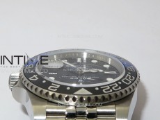 GMT-Master II 126710 Black/Blue Ceramic Bezel 904L SS GMF 1:1 Best Edition Black Dial on 904L Jubilee Bracelet VR3285 V5