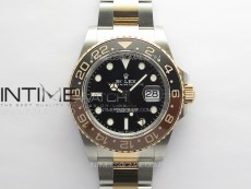 GMT-Master II 126711CHNR 904L/RG GMF 1:1 Best Edition Black Dial on 904L/RG Bracelet VR3285